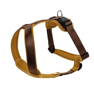 Echt HUNTER Geschirr Neopren M 20 mm braun/caramel